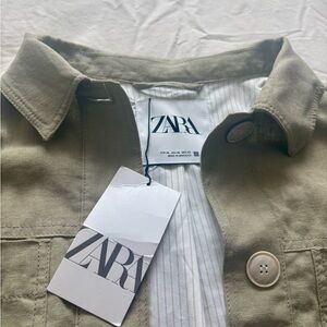 Zara Olive Green Jacket